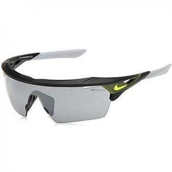 NIKE HYPERFORCE Elite Gafas de Sol, Negro/Grey Silver