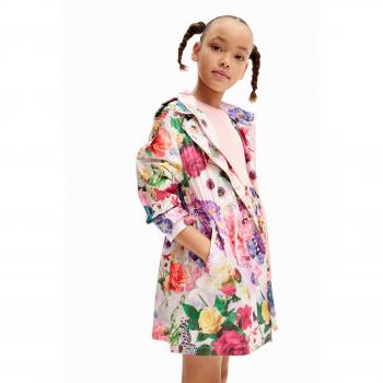 Desigual Parka Bambini Fantasia 11/12 con Cappuccio
