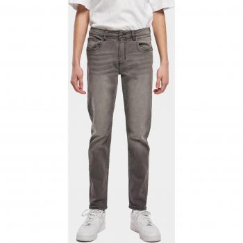 Vaqueros gris elásticos para hombre