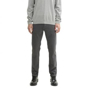 Tom Tailor Black White Birdseye Chino Pants for Men