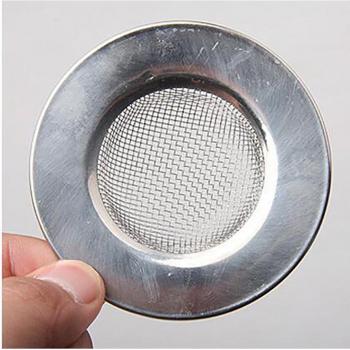 Stainless Steel Hair Catcher Sink Strainer 7.5Cm