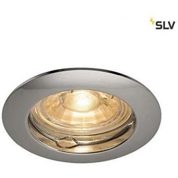 Lampada da incasso rotonda GU10 cromo