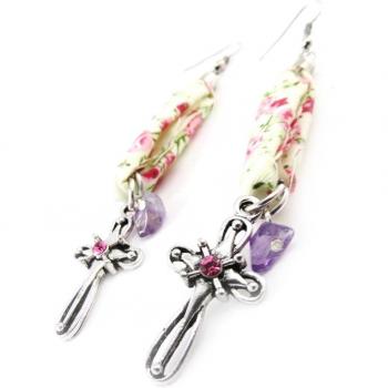 Liberty Beige Rose – Boucles de Lily