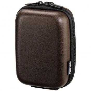 Hama Hardcase Leather Look 60 L – Braun Kamera­tasche