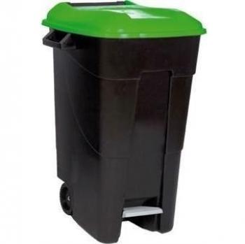 Contenedor residuos con pedal 100l. disponible en varios acabados