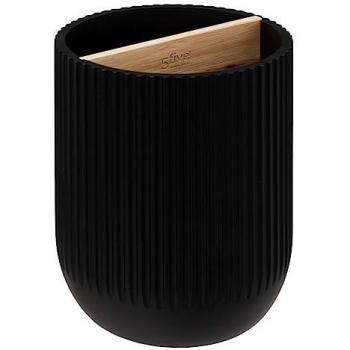 5Five Tupper Blackwood Negro con Dos Compartimentos