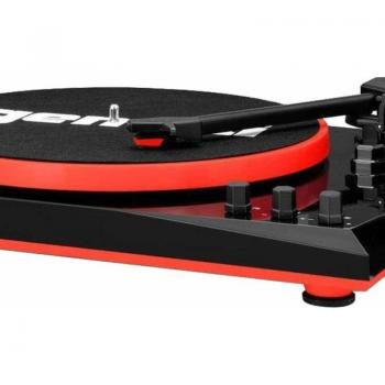 Batterie autonome 50 W Gemini TT‑900BR – Chaîne Hi-Fi stéréo céramique rouge/noir