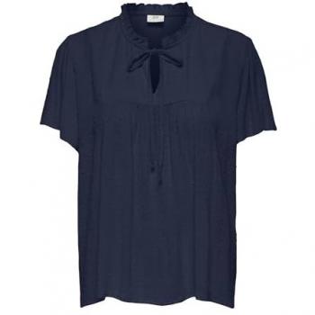Blusa JDY 'Lima' Azul Profundo