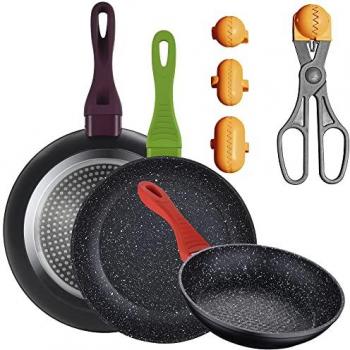 San Ignacio Pack de sartenes y utensilios 20/24/28 cm