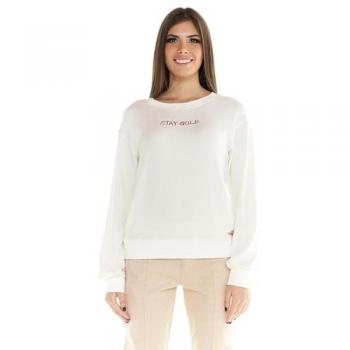 Felpa Leone 1947 Winter Chic Boxing bianco S