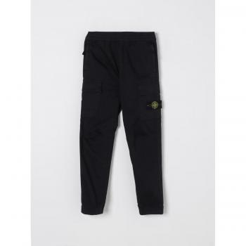 Pantalon Bleu Marine STONE ISLAND JUNIOR 12