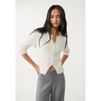 Vaniglia M Cardigan Stradivarius Botti in Pelliccia