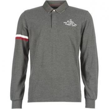 Serge Blanco BIG BALLON RUGBY Poloshirt in Grau