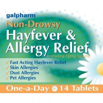 Allergy Relief Loratadine 10 mg 14‑Tablet One‑Day Pack