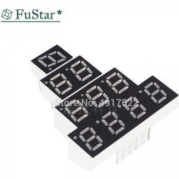 Reloj 10 Unidades 0,28 LED Rojo en Módulo de Anodo Común