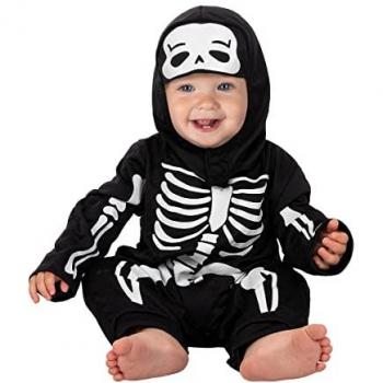 Spooky Skelett Kostüm für Babys