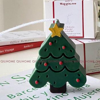 Decoración Creativa Vela de Jengibre Papá Noel Hombre
