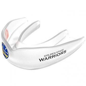 Shock Doctor Klarer Mundschutz für NBA Basketball Golden State Warriors Adults