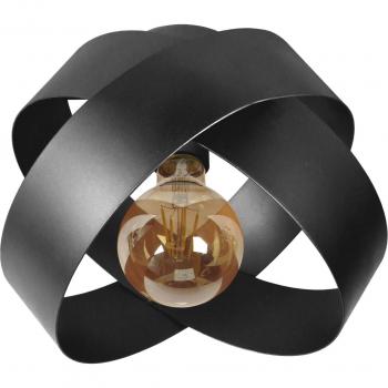 TOSEL Plafonnier design industriel H 22 cm L 25 cm