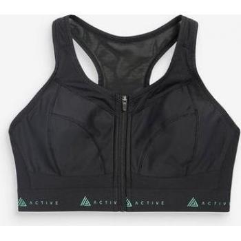 Soutien-gorge de sport DD+ zippé devant en tissu Dry Tech