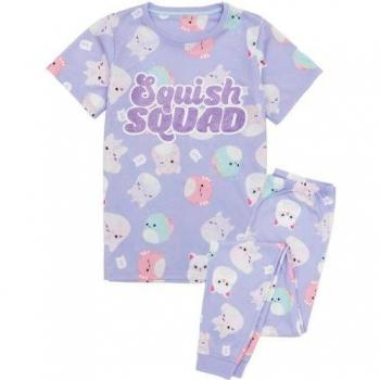 Set Pigiama Squishmallows Viola per Bambini