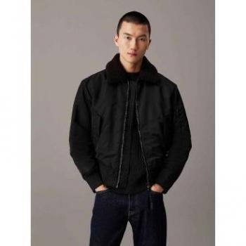 Calvin Klein Jeans Bomber J30 Nero Regular Fit Classic