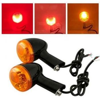 Système de clignotant arrière à LED pour Moto Sportster 883 Iron XL1200 1992‑UP – options 15, 16, 17
