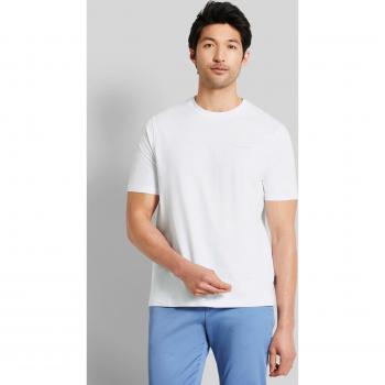 Bugatti Herren T-Shirt 8350 55040A Weiß Modern Fit
