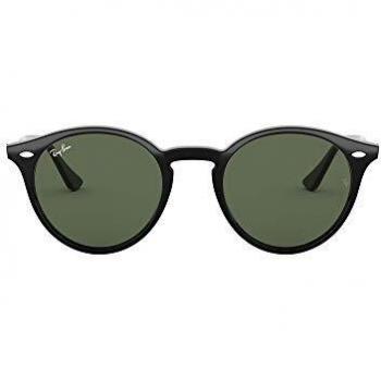 Ray-Ban RB2180F Highstreet Asian Fit 601/71 49 Lentes de Sol Para Hombre Negros