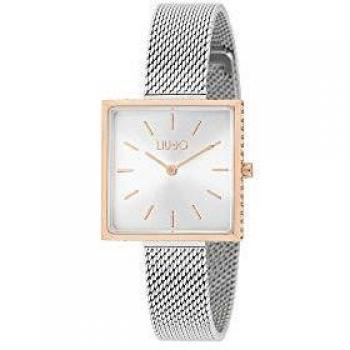 Orologio Liu Jo Luxury Square Bianco e Silver