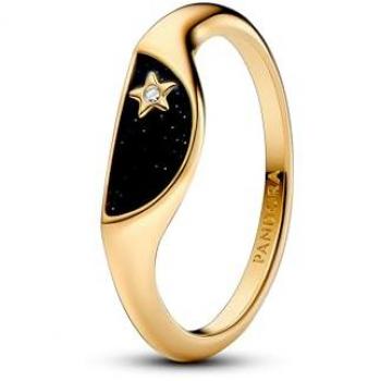 Pandora 163284C00 Damenring mit dreifachem Band in Gold