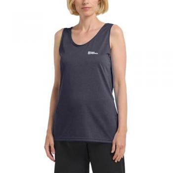 Maglia Senza Maniche Jack Wolfskin Crosstrail Grigio, Taglia S