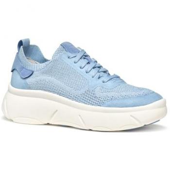 Geox Nebula 2.0 X Female Light Blue Trainer (UK 5)
