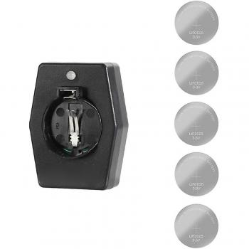 Kit Recharge 5 Batteries Boutons LIR2032, 2025, 2016 – USB‑C