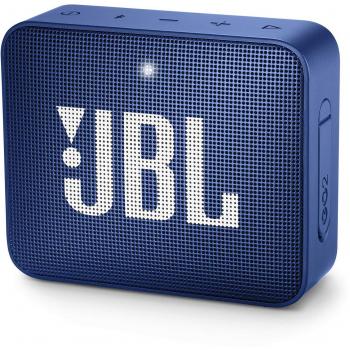 Enceinte bluetooth JBL GO 2 – Résistante à l’eau, couleur bleue
