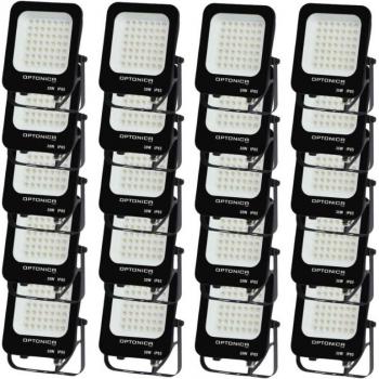 Système de Projection SMD 30W IP65 Noir pour Extérieur – Pack 20