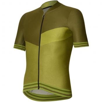 Jonny Mole Gravel Maglia Verde Scuro Manica Corta RH+