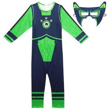 Disfraz Monos Niños Wild Kratt Halloween y Carnaval 130cm