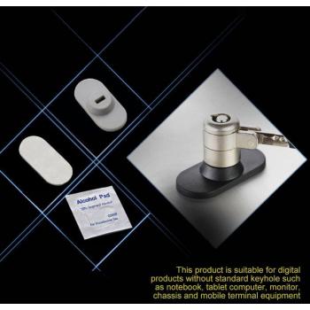 Round Keyhole Anti-Theft Lock for Tablets