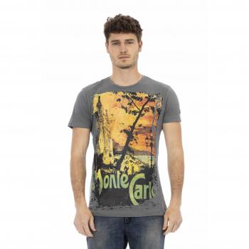 Trussardi Casual Short Sleeve Round Neck T-Shirt