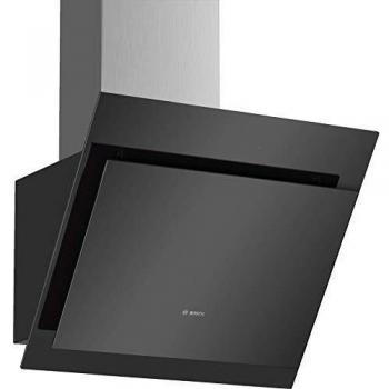 Hotte décorative inclinée 80cm 680m3h noir DWK87CM60 Bosch