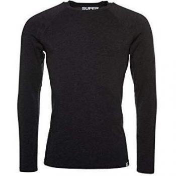 Superdry Snow Baselayer für Damen – Merino, Schwarz, M