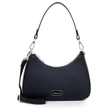 Damen Schultertasche Tamaris Anja 26 cm schwarz