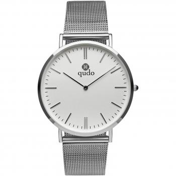 Qudo Eterno Damenuhr (Silber/Weiß) – Serie 801035