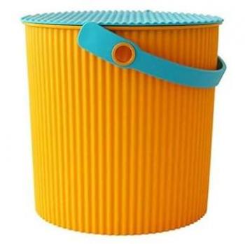 Hachiman Omnioutil Eimer S (8 L) – Aufbewahrungskiste in Orange – Set