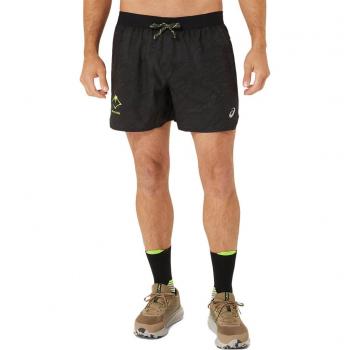 Asics ALL OVER PRINT 5IN SHORT Herren schwarz Gr. L