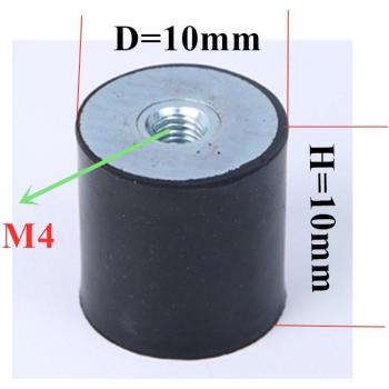 M4 D10xH10 D15XH15M4 Weiblicher Vibration Isolator