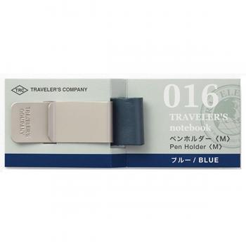 Travelers Notebook Penholder in Medium Blauw – Designphil