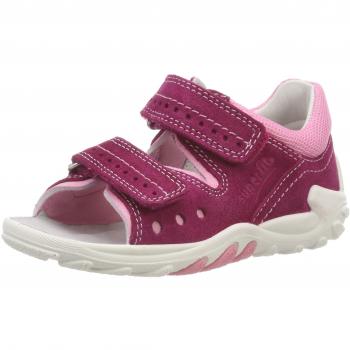 Superfit Flow, Sandales Bébé Fille, (Rouge/Rose 50), 20 EU