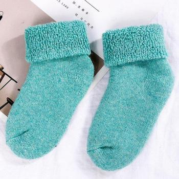 Chaussettes épaisses en laine pour enfants 0-7 ans
